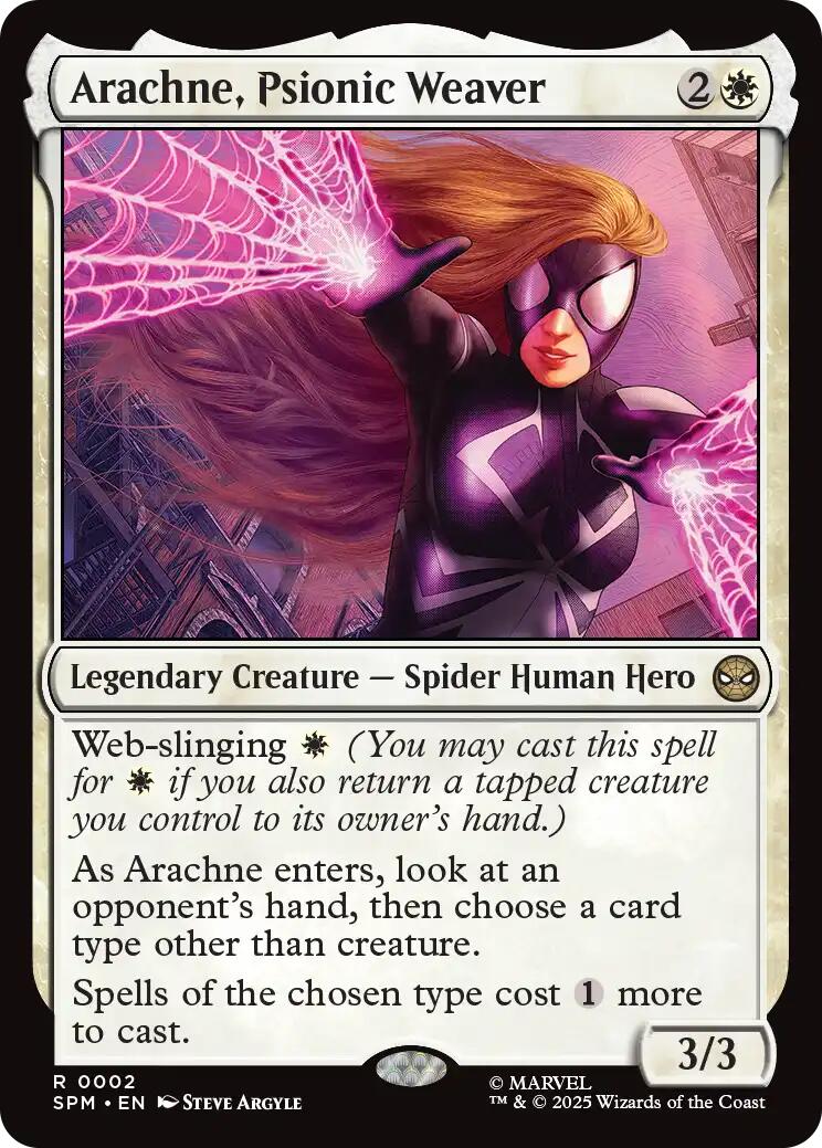 Arachne, Psionic Weaver [Marvel's Spider-Man] | Card Merchant Takapuna