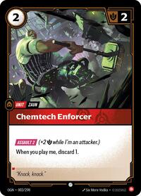 Chemtech Enforcer [Origins] | Card Merchant Takapuna