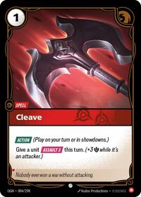 Cleave | Card Merchant Takapuna