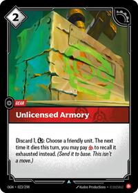 Unlicensed Armory [Origins]