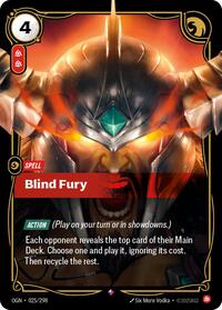 Blind Fury [Origins] | Card Merchant Takapuna