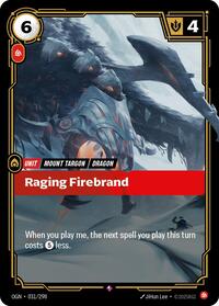 Raging Firebrand [Origins] | Card Merchant Takapuna
