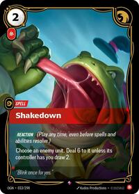 Shakedown [Origins] | Card Merchant Takapuna
