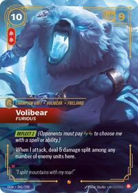 Volibear - Furious [Origins] | Card Merchant Takapuna