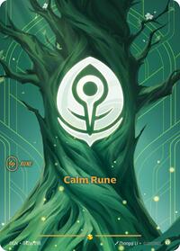 Calm Rune (Alternate Art) | Card Merchant Takapuna