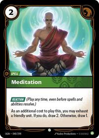 Meditation [Origins]