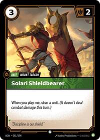 Solari Shieldbearer [Origins] | Card Merchant Takapuna