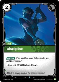 Discipline [Origins] | Card Merchant Takapuna