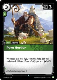 Poro Herder [Origins] | Card Merchant Takapuna