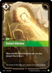 Solari Shrine [Origins] | Card Merchant Takapuna
