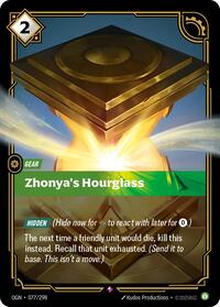 Zhonya's Hourglass [Origins] | Card Merchant Takapuna