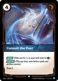 Consult the Past [Origins] | Card Merchant Takapuna