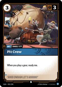 Pit Crew [Origins]