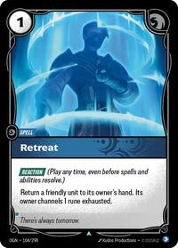 Retreat [Origins]