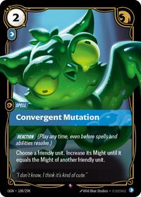 Convergent Mutation [Origins] | Card Merchant Takapuna