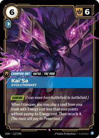 Kai'Sa - Evolutionary [Origins] | Card Merchant Takapuna