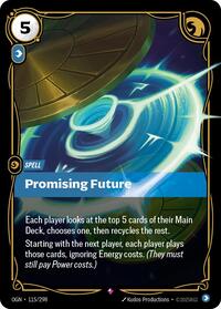 Promising Future [Origins] | Card Merchant Takapuna