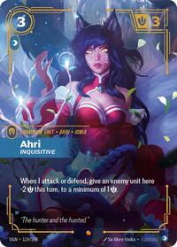 Ahri - Inquisitive [Origins] | Card Merchant Takapuna