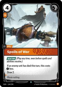 Spoils of War [Origins]