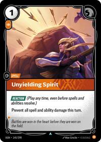 Unyielding Spirit [Origins]