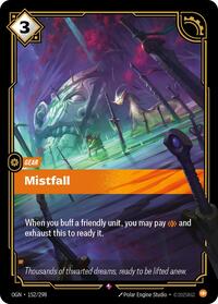Mistfall [Origins] | Card Merchant Takapuna