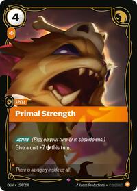 Primal Strength [Origins] | Card Merchant Takapuna