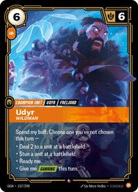 Udyr - Wildman [Origins] | Card Merchant Takapuna