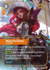 Miss Fortune - Captain (Alternate Art) [Origins] | Card Merchant Takapuna