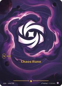 Chaos Rune (Alternate Art) | Card Merchant Takapuna