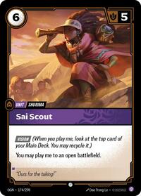 Sai Scout [Origins]