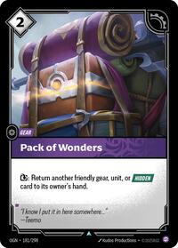 Pack of Wonders | Card Merchant Takapuna