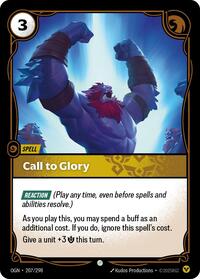 Call to Glory [Origins] | Card Merchant Takapuna