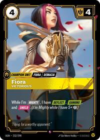Fiora - Victorious [Origins] | Card Merchant Takapuna