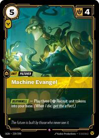 Machine Evangel [Origins] | Card Merchant Takapuna