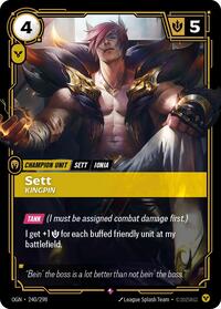 Sett - Kingpin [Origins] | Card Merchant Takapuna