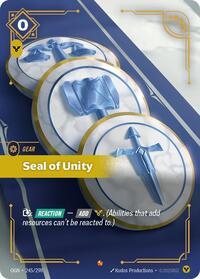Seal of Unity [Origins] | Card Merchant Takapuna