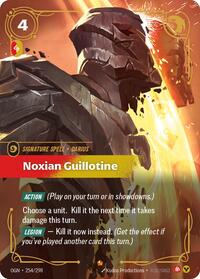 Noxian Guillotine [Origins] | Card Merchant Takapuna
