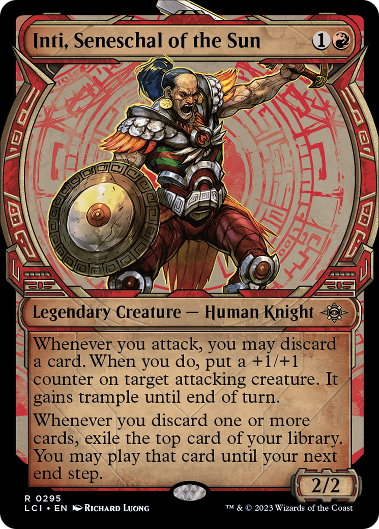 Inti, Seneschal of the Sun (Showcase) [The Lost Caverns of Ixalan] | Card Merchant Takapuna