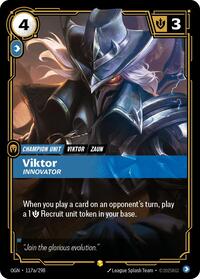 Viktor - Innovator (Alternate Art) | Card Merchant Takapuna