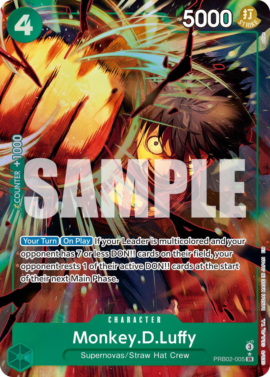 Monkey.D.Luffy (Alternate Art) [Premium Booster -The Best- Vol. 2] | Card Merchant Takapuna