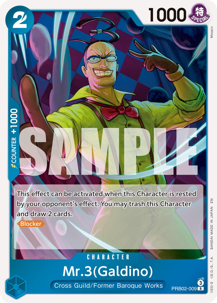 Mr.3(Galdino) [Premium Booster -The Best- Vol. 2] | Card Merchant Takapuna