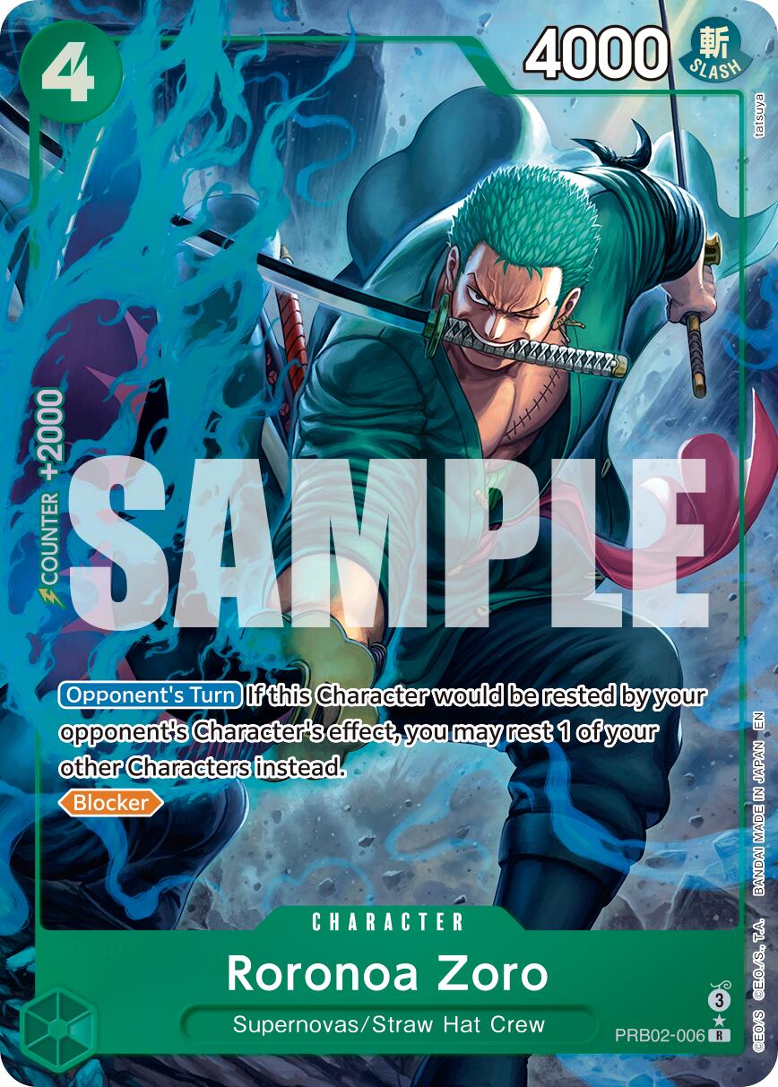 Roronoa Zoro (Alternate Art) [Premium Booster -The Best- Vol. 2] | Card Merchant Takapuna