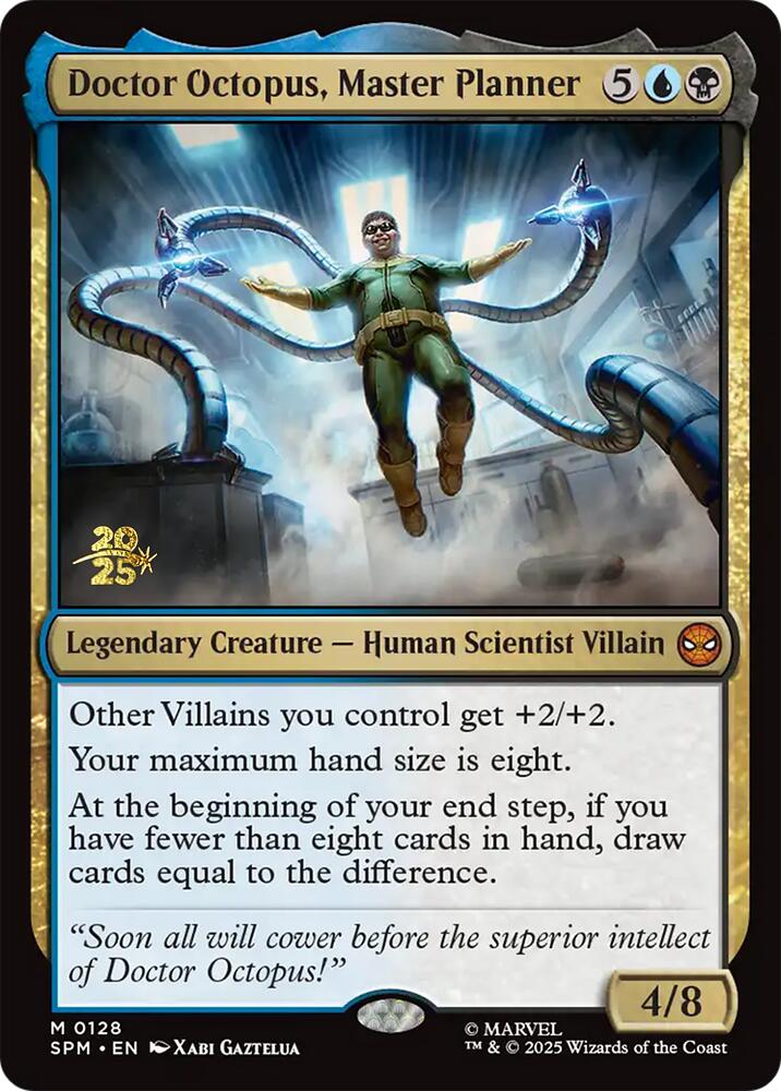 Doctor Octopus, Master Planner [Marvel's Spider-Man Prerelease Promos] | Card Merchant Takapuna