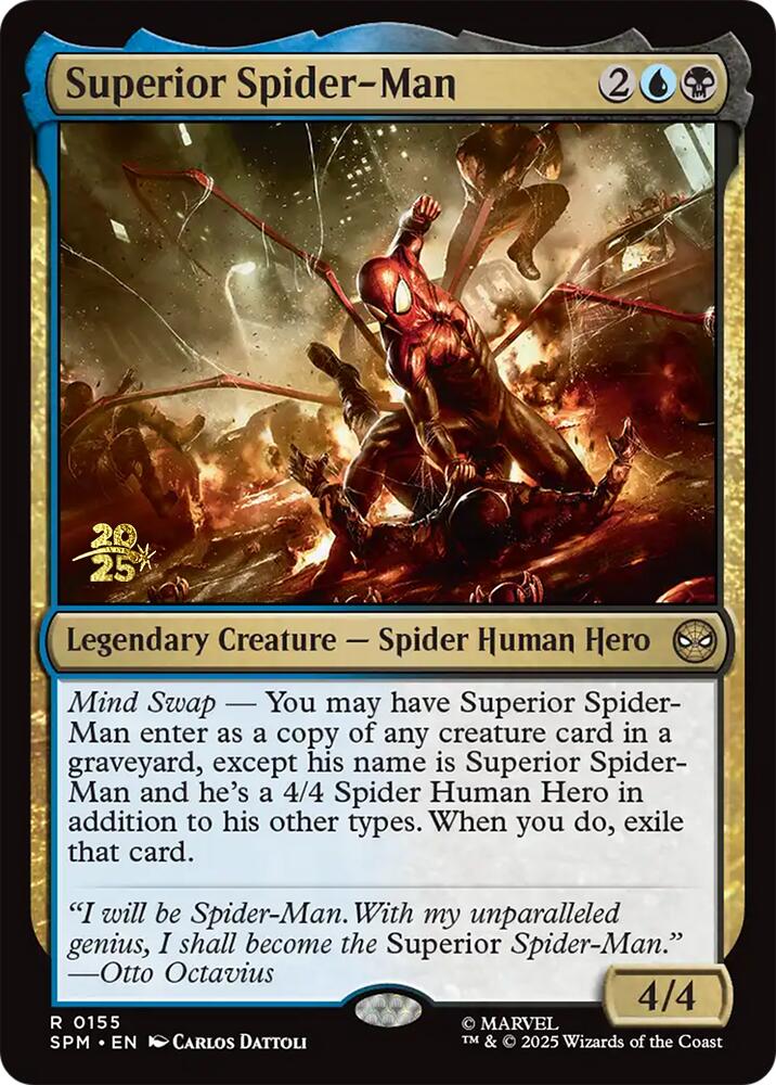 Superior Spider-Man [Marvel's Spider-Man Prerelease Promos] | Card Merchant Takapuna
