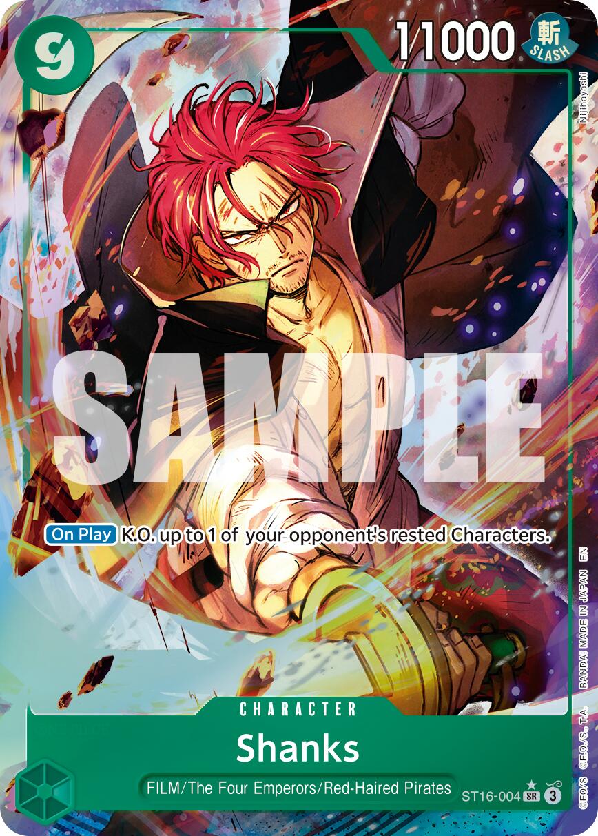 Shanks (ST16-004) (Alternate Art) [Premium Booster -The Best- Vol. 2] | Card Merchant Takapuna