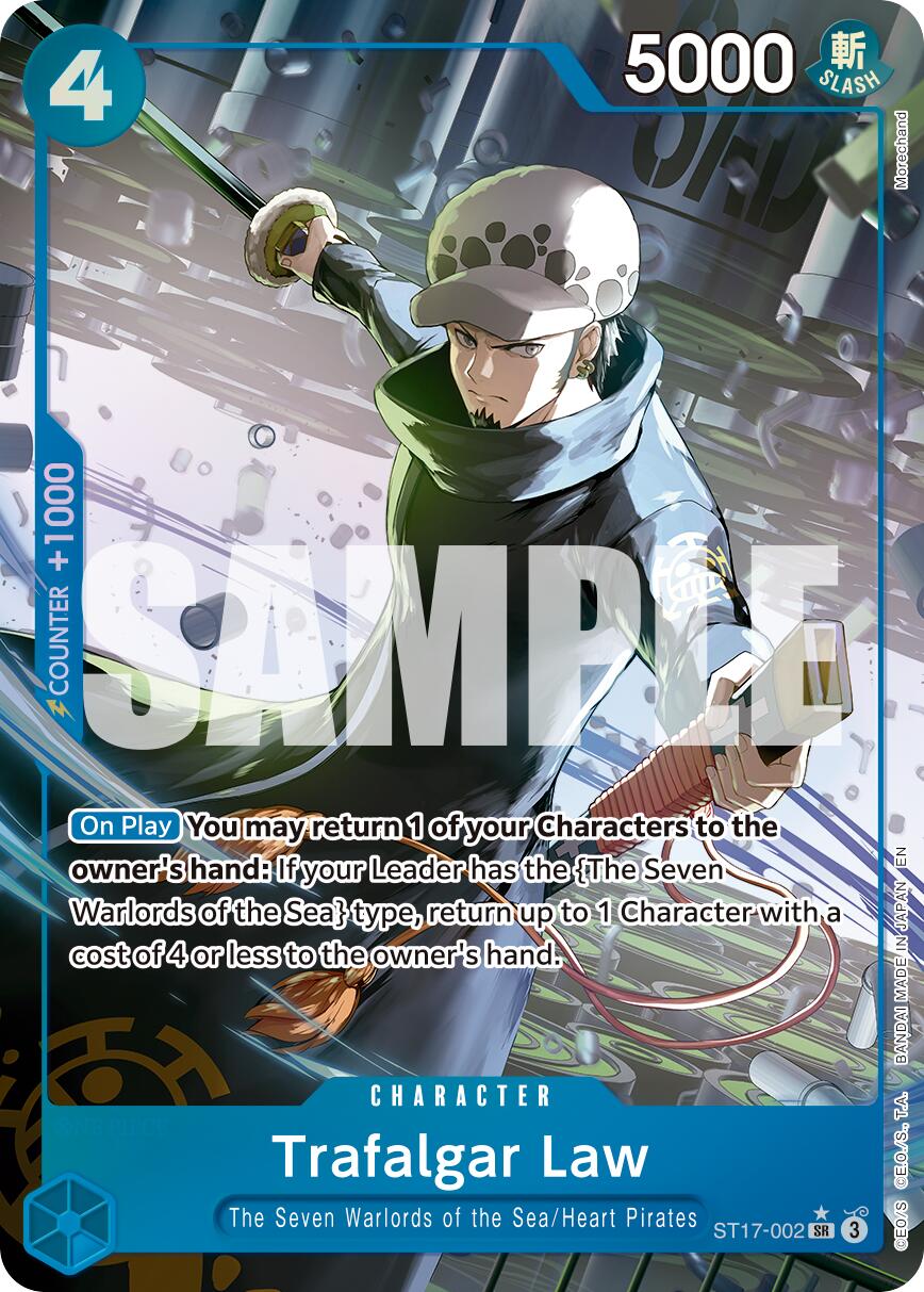 Trafalgar Law (ST17-002) (Alternate Art) [Premium Booster -The Best- Vol. 2] | Card Merchant Takapuna