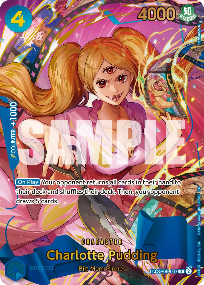 Charlotte Pudding (OP06-047) (Alternate Art) [Premium Booster -The Best- Vol. 2] | Card Merchant Takapuna