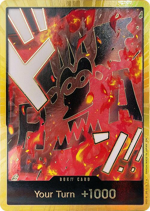 DON!! Card (Dragon) (Gold) [Premium Booster -The Best- Vol. 2] | Card Merchant Takapuna