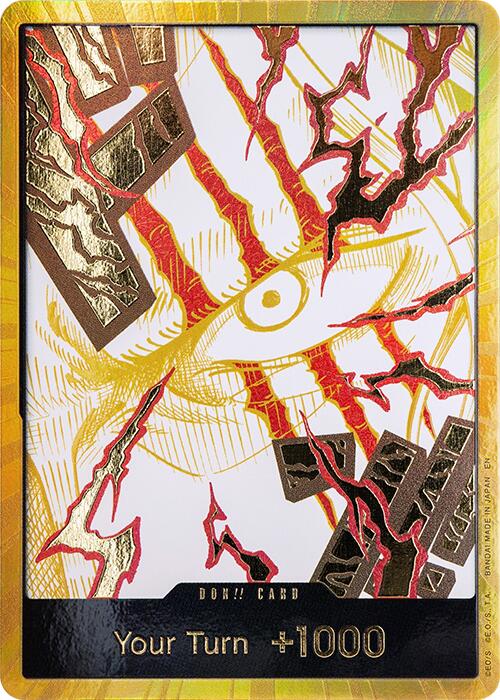 DON!! Card (Shanks) (Gold) [Premium Booster -The Best- Vol. 2] | Card Merchant Takapuna