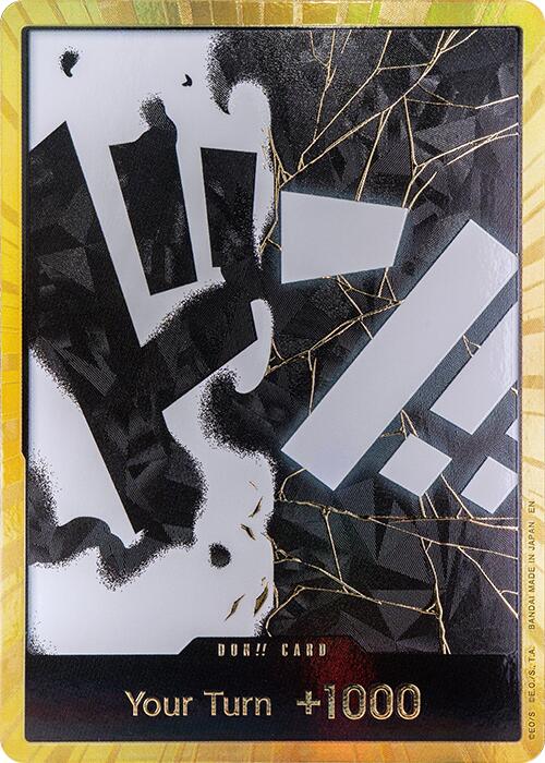 DON!! Card (Teach) (Gold) [Premium Booster -The Best- Vol. 2] | Card Merchant Takapuna